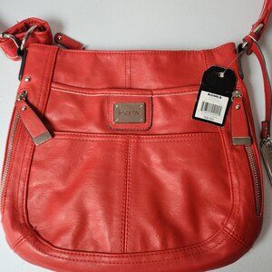 NWT!! Rosetti Red Adjustable Strap Crossbody Bag (Large)